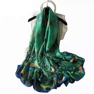 NWT SILK SCARF LUXURY STYLE STOLES WOMEN HEADBAND